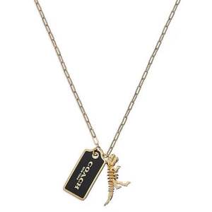 Hangtag Rexy Charm Pendant Necklace