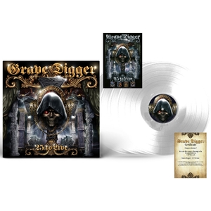 Grave Digger: 25 to Live [Crystal Clear] [LP] - VINYL