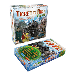 Ticket to Ride Board Game w/ Europa 1912 Expansion