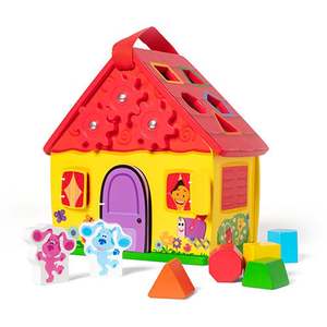 Blues Clues & You! Wooden Take-Along House Ages 18+ Months