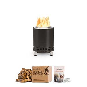 Mesa Tabletop Pit + Wood Fuel Pellets + Starter Pack Ash