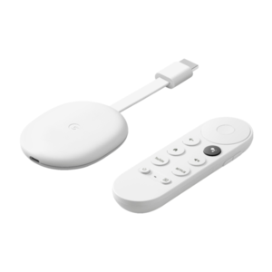 Google Chromecast with Google TV - 4K Version Snow