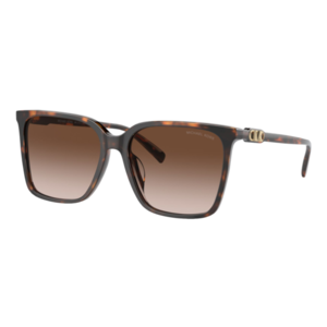 Michael Kors Women's Canberra Sunglasses Dark Tortoise/Brown Gradient