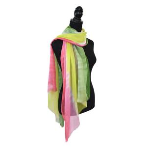 Milagro Tie-Dye Striped Scarf