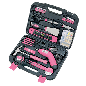 135 Piece Tool Kit Pink