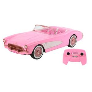Hot Wheels Remote Control Barbie Corvette, Ages 4+ Years