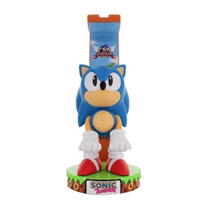 Cable Guys by Exquisite Gaming - SEGA: Sonic Deluxe Light Up Headphone, Device, Controller & Phone Stand