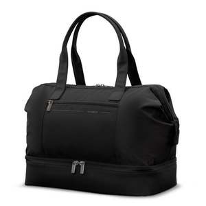 Better Than Basic Drop Bottom Weekender Black