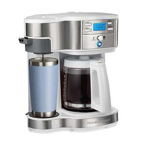 12 Cup 2-Way Programmable Coffeemaker White