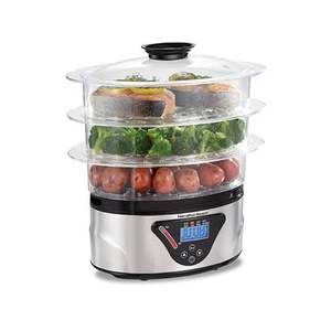 3-Tier Digital Food Steamer/Rice Cooker