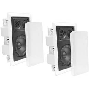 Pyle Pro PDIW67 65 2-Way In-Wall Speaker Pair (Wit