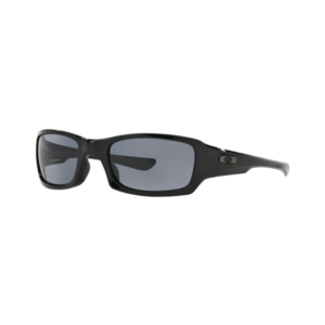 Oakley Fives Squared Sunglasses Polished Black/Grey