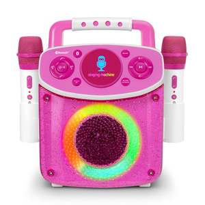 Mini Sparkle Karaoke Machine Pink