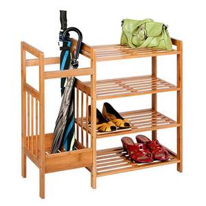 Bamboo Entryway Organizer