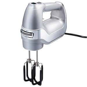 7 Speed Hand Mixer w/ Storage Case Silver