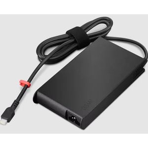 Lenovo - ThinkPad 135W 1m USB Type C-to-AC for ThinkPad devices - Black