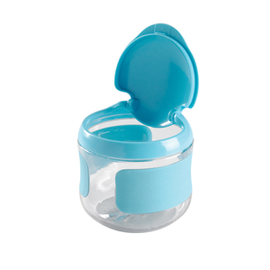 Tot Flip-Top Snack Cup Aqua