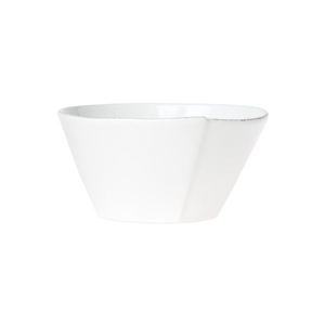 Lastra Stacking Serving Bowl - White/Medium