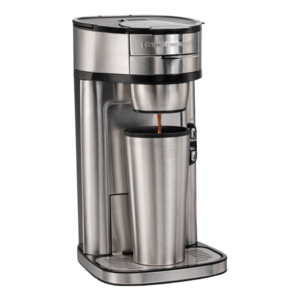 Hamilton Beach The Scoop Single-Serve Coffee Maker Stainless