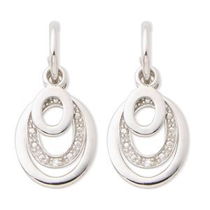 Diamond Dangle Earrings