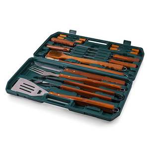 18pc BBQ Tool Set w/ Case