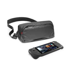 tomtoc - Arccos-G47 Steam Deck Travel Bag Carrying Case for Steam Deck OLED/ASUS ROG Ally X, Portable Protective - Black