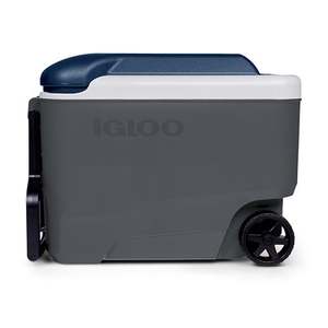 MaxCold 40 Roller Cooler Carbonite/Aegean Sea