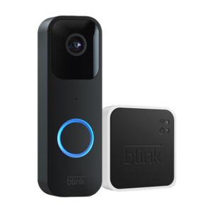 Blink Video Doorbell with Sync Module 2 Black