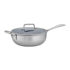 Clad CFX 4.5qt Stainless Steel Nonstick Ceramic Perfect Pan