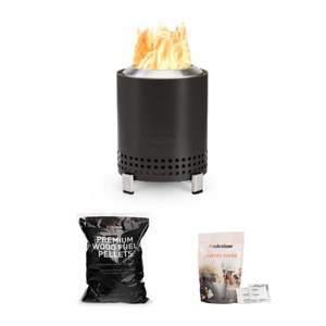 Mesa Tabletop Pit + Wood Fuel Pellets + Starter Pack Ash