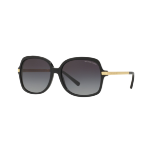 Michael Kors Women's Adrianna II Sunglasses Black-Gold/Light Grey Gradient