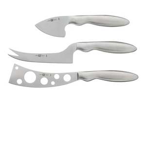 3pc Stainless Steel Cheese Knife Set