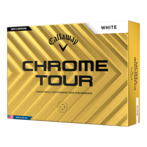 Callaway Chrome Tour Golf Balls White