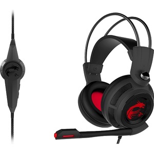 MSI - DS502 Wired Gaming Headset - Black